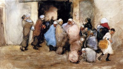 Distribution de soupe - George Hendrik Breitner